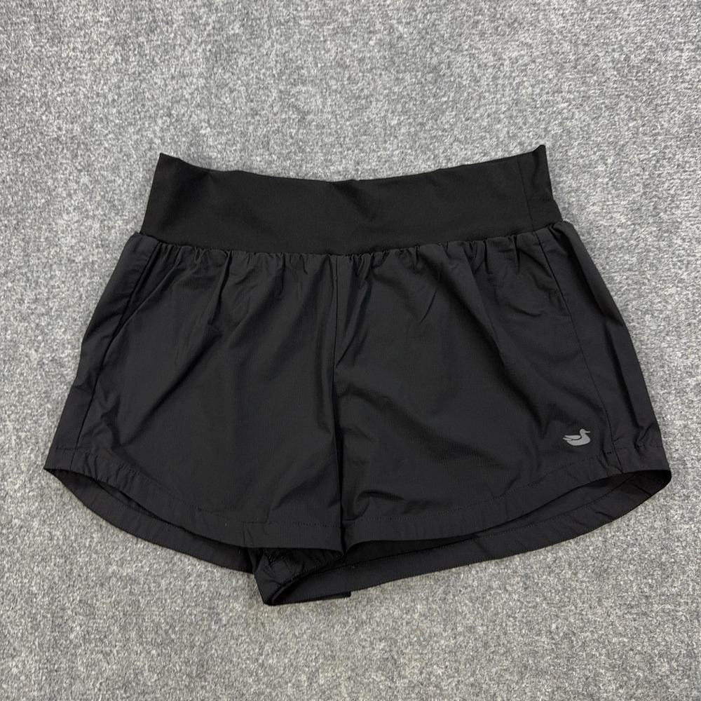 Southern Marsh Shorts Womens Large Black 3 Inseam Microfiber Running Athletic